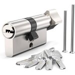 Cylindre de serrure � bouton 30 / 30serrure � cylindre europ�en avec boutonserrure de s�curit� pour porte ...
