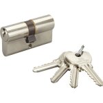 Cylindre de serrure  protection renforce 35 + 35 alpha - bricard - europen - 5 goupilles - 3 cls ...