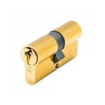 Cylindre de serrure - vachette assa abloy - v5 - laiton vari - 2 entres - 30 mm