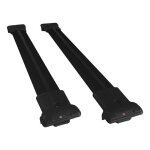 Pour dacia duster 2018 - 2024 barres de toit fly mod�le railing porte - bagages de voiture - noir