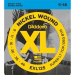 Daddario exl125 jeu de cordes pour guitare �lectrique - super lthb - 09 - 11 - 16 - 26 - 36 - 46