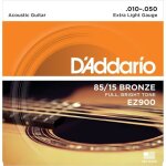 Daddario ez900 jeu de cordes 85 / 15 pour guitare acoustique