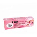 Cr�me d�pilatoire - daily care - 150 ml - peaux sensibles - action durable - douceur de la peau