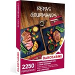 Coffret cadeau dakotabox - repas gourmands - 1 menu gourmand avec ou sans boissons pour 2 personnes