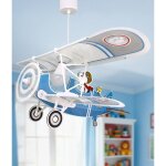 Dalber lustre et lampe suspension enfant avion snoopy enfants