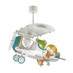 Dalber lustre suspension pour enfant avion petit crocodile enfants