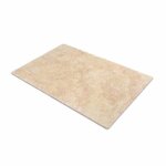 Dallage sol travertin 40. 6x61x1. 2 cm decoon - couleur walnut - 1er choix