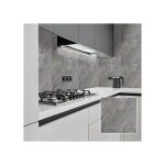 Dalles adh�sives pvc effet marbre gris 30x30 cm ? lot de 20 (18 m�) auto - adh�sives imperm�ables