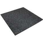 Dalle anti - vibration - idmat - 600x600x10 mm - gris anthracite chiné - caoutchouc recyclé Dalle anti - vibration - idmat - 600x600x10 mm - gris anthracite chiné - caoutchouc recyclé