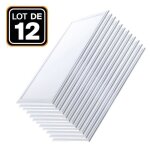 Dalle led - europalamp - 1200x300 - 40w - blanc neutre 4000k - 3600 lumens Dalle led - europalamp - 1200x300 - 40w - blanc neutre 4000k - 3600 lumens