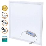 Dalle led - europalamp - 600x600 - 40w - blanc neutre 4000k - ultra slim 9mm