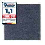 Dalles de moquette autoportantes moscou bleu 50 x 50 cm
