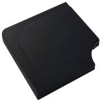 Dalle pour parasol stacio noir 25kg en bton - hespride