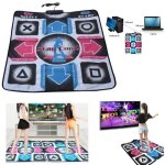 Tapis de danse - danse step - usb - antidrapant - compatible windows - pvc durable
