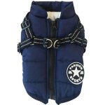 Dark blue - s - - hiver chien veste manteau épaississement chaud chiot chien vêtements avec capuche pour ... Dark blue - s - - hiver chien veste manteau épaississement chaud chiot chien vêtements avec capuche pour ...