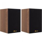 Enceintes biblioth�que - davis acoustics - hera 50 - noyer - 150w - 2 voies - 4 ohms