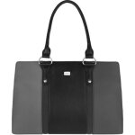 Grand sac � main - david jones - cabas fourre - tout femme cuir pu - sac port� epaule cours lyc�e travail ...