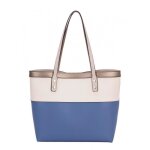 David jones - grand sac main epaule cabas fourre - tout femme cuir multicolore - shopping avec pochette ...
