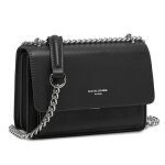 David jones - petit sac bandoulire femme - mini besace cuir pu rigide - sac chanes port epaule - pochette ...