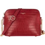 David jones - petit sac bandouli�re femme cuir pu vernis crocodile - sac � main cha�ne dor�e port� epaule ...