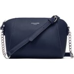 Sac bandouli�re femme - david jones - besace port� epaule - petit sac � main cuir pu - bleu