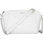 Sac bandouli�re femme - david jones - besace port� epaule - petit sac � main cuir pu - blanc