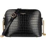 David jones - petit sac bandouli�re femme cuir pu vernis crocodile - sac � main cha�ne dor�e port� epaule ...