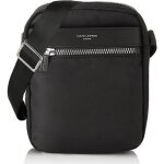 David jones - petite sacoche bandoulire epaule homme - nylon port crois - besace multipoche travail ...