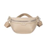 David jones paris - sac banane ville bandouli�re femme - similicuir pu - taille petite - couleur beige ...