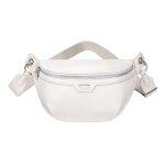 David jones paris - sac banane ville bandouli�re femme - similicuir pu - taille petite - couleur blanc ...