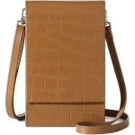 David jones - sac bandouli�re t�l�phone portable femme - petit sac � main port� epaule - pochette sacoche ...