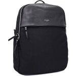 David jones - sac  dos ordinateur portable 15 homme - cartable elgant cuir pu nylon cours lyce travail ...