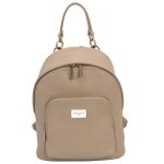 Sac à dos - david jones - petite taille - imitation cuir - beige - bretelles réglables Sac à dos - david jones - petite taille - imitation cuir - beige - bretelles réglables