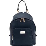Sac à dos - david jones - petite taille - imitation cuir - détails dorés - bleu nuit Sac à dos - david jones - petite taille - imitation cuir - détails dorés - bleu nuit