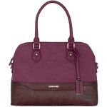 Sac � main - david jones - cabas fourre - tout femme bugatti - sac de ville el�gant - rouge bordeaux