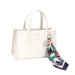David jones paris - sac � main femme ville avec accessoire foulard - port� main similicuir pu - taille ...