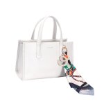 David jones paris - sac � main femme ville avec accessoire foulard - port� main similicuir pu - taille ...