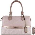 Sac � main bowling - david jones - cabas fourre - tout femme cuir pu - sac de ville �l�gant - rose