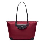 Sac � main nylon - david jones - cabas shopping femme - fourre - tout souple grande taille bandouli�re ...