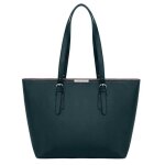Sac cabas femme - david jones - grand format - cuir synthtique - capacit a4 - vert
