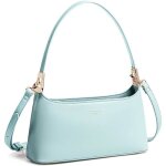 David jones - petit sac port� epaule cuir pu femme - bleu
