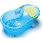 Dbb remond baignoire bb + transat intgr - bleu paillet translucide
