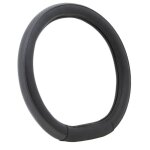 Couvre - volant sur - mesure dbs noir simili cuir effet carbone anti - d�rapant 35 - 36 cm - peugeot ...