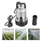 Dc 12v pompe submersible pour eaux us�es 6000 l / h pompe de relevage eaux charg�es fonctionnement silencieux ...