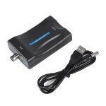 Dc 5v bnc to hdmi audio vid�o adaptateur de convertisseur avec t�l�commande