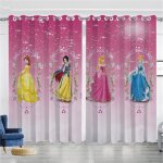 Dcl - 3697 rideaux occultants disney blanc neige raiponcebelle princesse pour enfants fillesd�coration ...