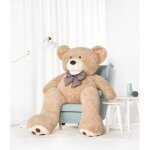 Dear bear ours en peluche géante xxl 190 cm beige Dear bear ours en peluche géante xxl 190 cm beige