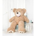Dear bear ours en peluche gante xxl 220 cm beige