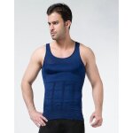 Debardeur gaine slim lift ventre plat bleu m