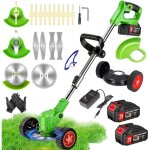 Debroussailleuse electrique sans fil 21v 2000ah coupe bordure sans fil avec 2 batterie et chargeur rapide ...